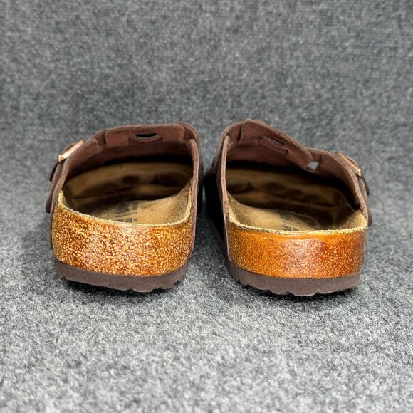 Birkenstock Boston Clogs Men\'s Size 13 Habana Brown Oiled Leather Slip On Sandal main image 13